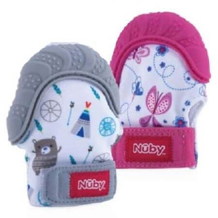 Teething glove, +3 months, Nuby