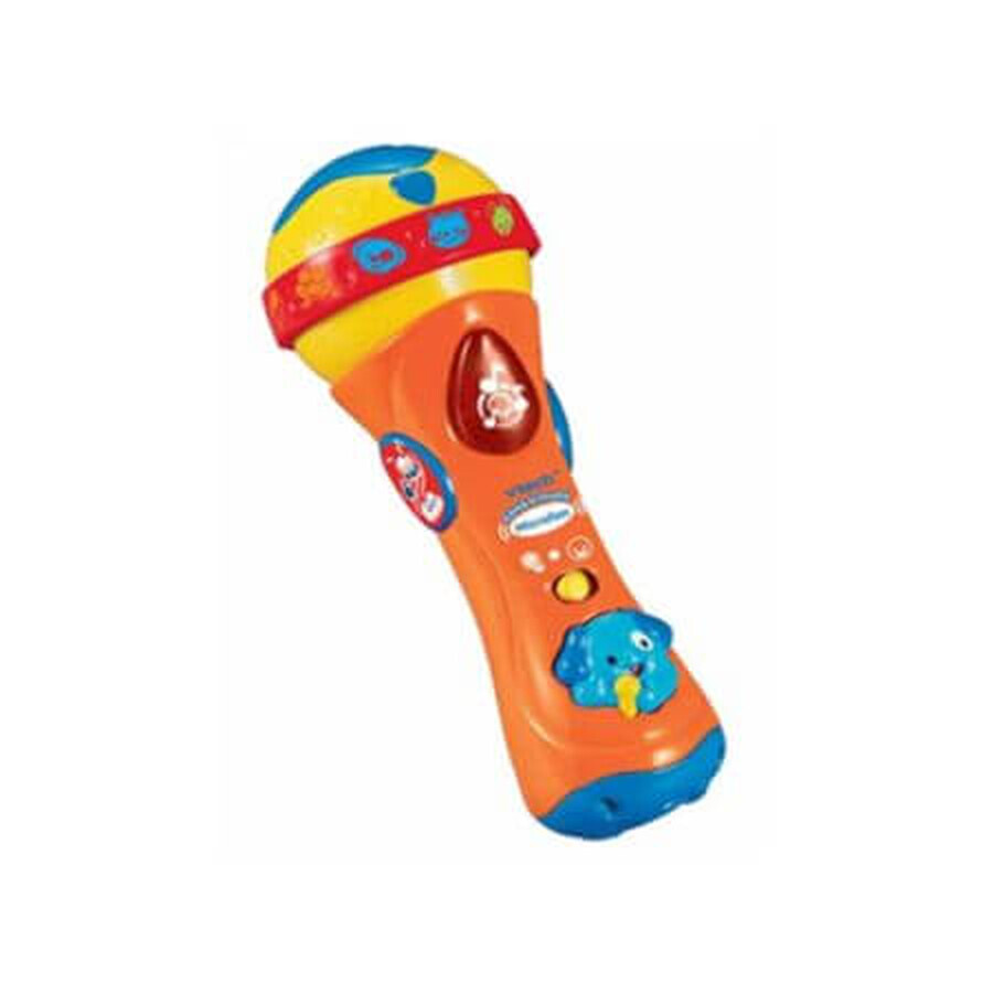 Microphone avec menu en roumain, 1-3 ans, Vtech Learn Through Play