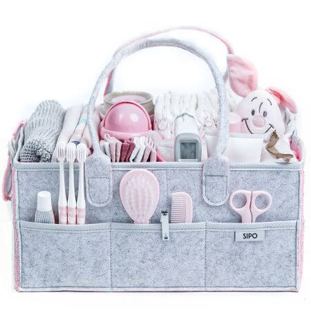 Luier organizer en accessoires, Roze, Sipo