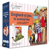 Potlood en interactief boekenpakket, Engels en spel in één, Raspundel Istetel