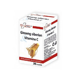 Ginseng siberiano e vitamina C, 30 capsule, FarmaClass