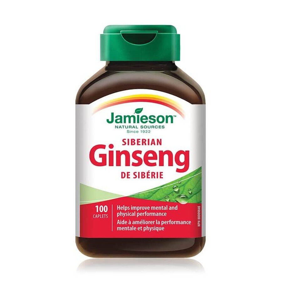 Siberische ginseng, 100 capsules, Jamieson