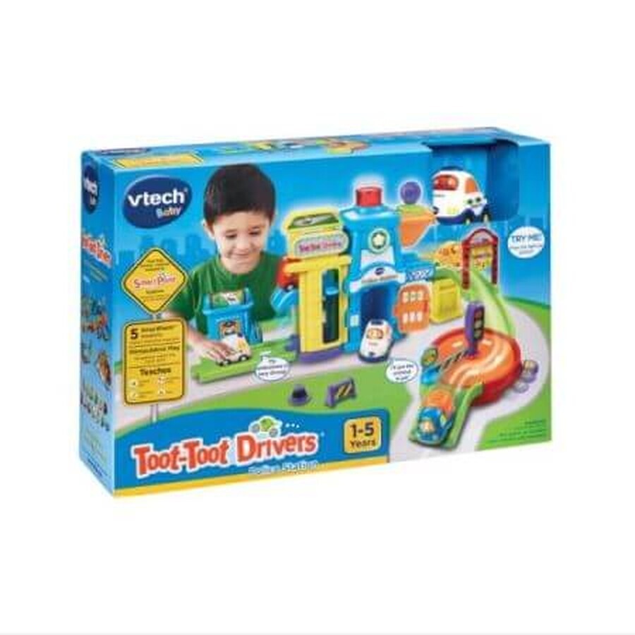 Sectia de politie, 1-5 ani, Vtech Tit-Tit Masinute