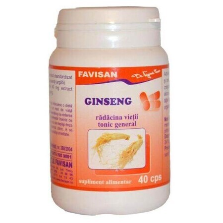 Ginseng, 40 capsules, Favisan