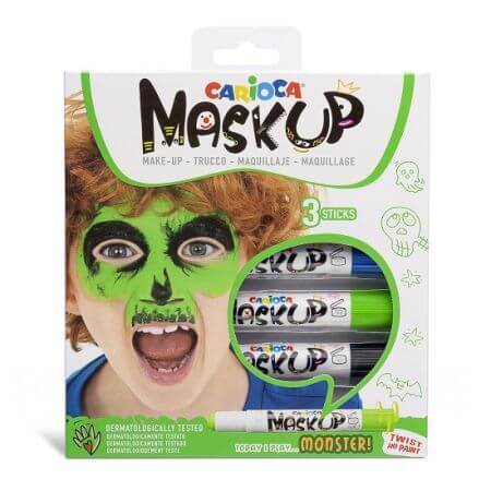 Set de 3 couleurs de cuir Monster, Maskup, Carioca