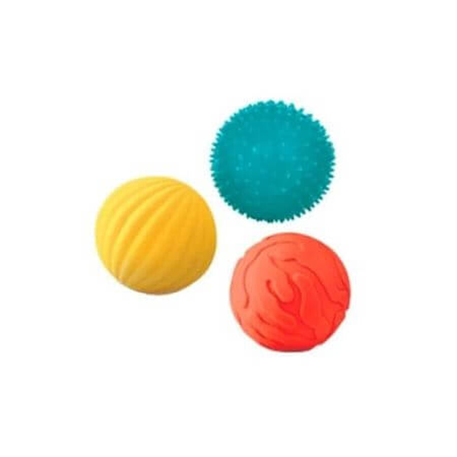 Set van 3 kleine sensorische ballen, Ludi