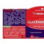 Glicemo Stabil, 120 capsules, Herbagetica