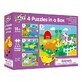 Set van 4 puzzels, +18 maanden, Galt