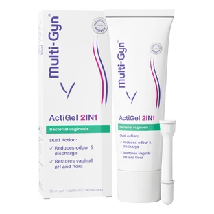 Actigel Multi-Gyn para la prevención y el tratamiento de las molestias vaginales, 50 ml, Bioclin