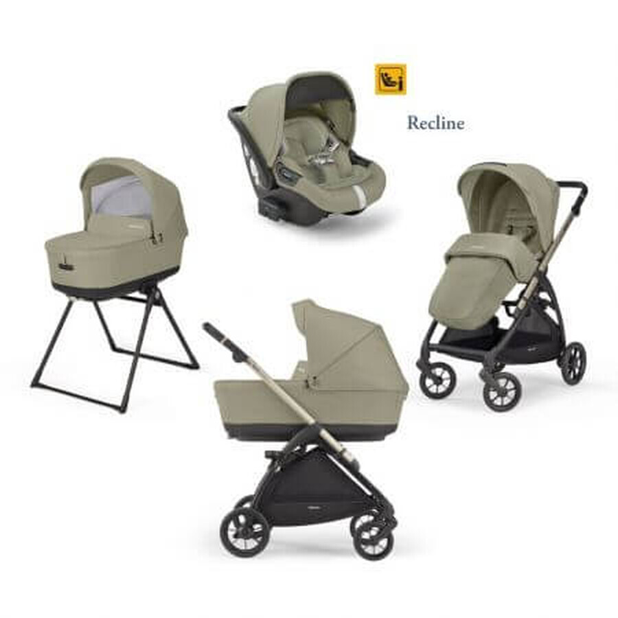 Electa Quattro Darwin 3 in 1 Systeem, Nolita Beige, Inglesina