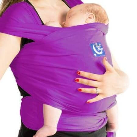 Baby Wear System, Wrap Elastic, Purple, First Hug