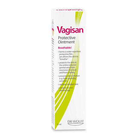 Vagisan Beschermende Zalf x 75 ml, Dr. Kurt Wolff