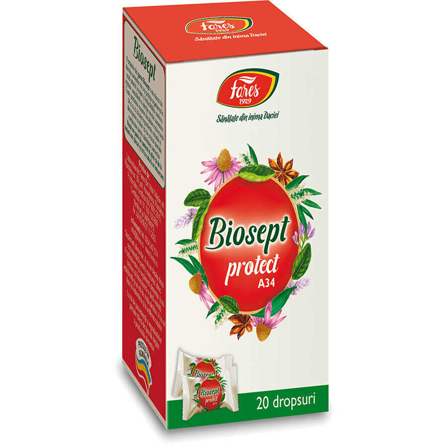 Biosept Protect, 20 druppels, Fares