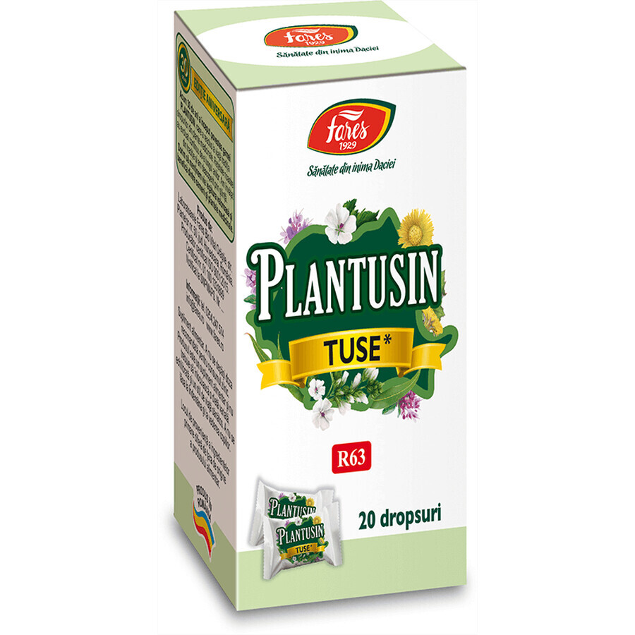 Plantusin Toux, 20 gouttes, Fares