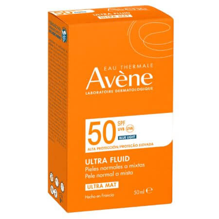 Ultra-Fluide avec protection solaire SPF 50, 50 ml, Avène