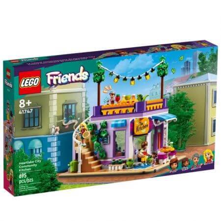 Bucataria comunitara din orasul Heartlake, +8 ani, 41747, Lego Friends