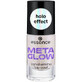 Nagellak Meta Glow Multi-reflecterende Top Coat, 8 ml, Essence