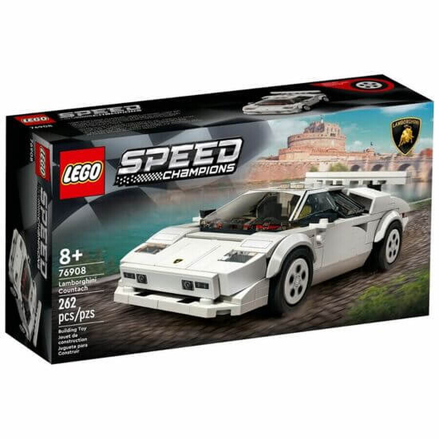 Lamborghini Countach Lego Speed Champions, +8 Jahre, 76908, Lego