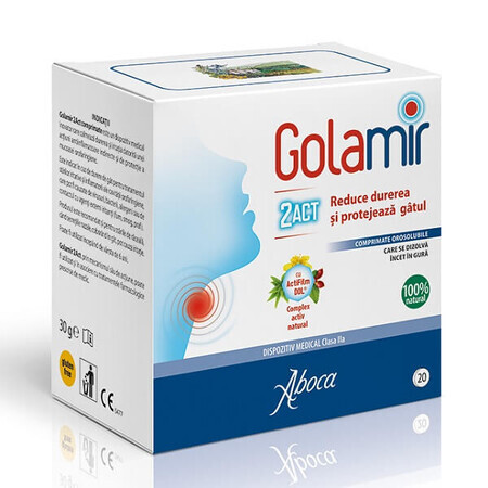 Golamir 2Act, 20 tabletten, Aboca