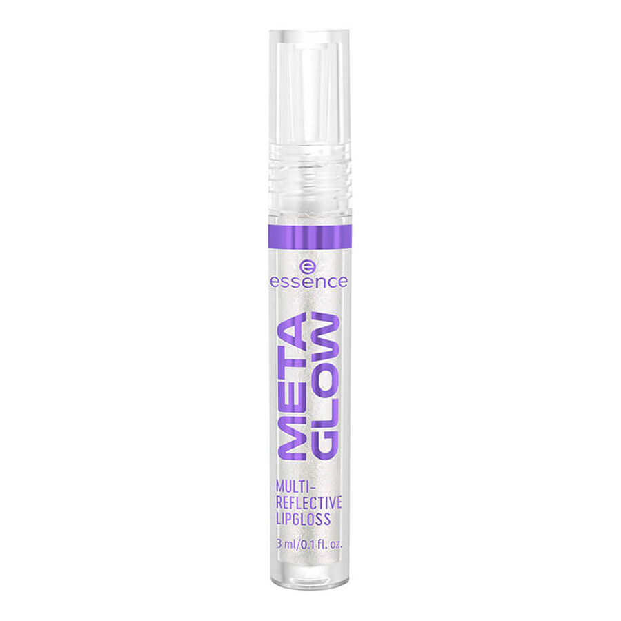 Brillo de labios Meta Glow Multi-Reflective, 01 - Cyber Space, 3 ml, Essence