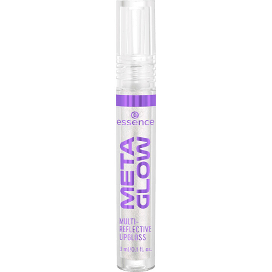 Brillo de labios Meta Glow Multi-Reflective, 01 - Cyber Space, 3 ml, Essence