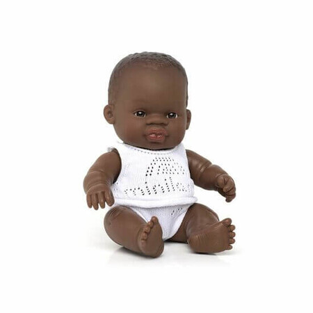 Afrikaanse babypop, +10 maanden, 21 cm, Miniland