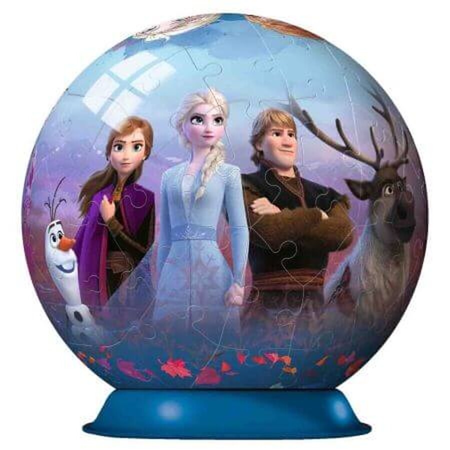 3D Puzzel Frozen II, + 6 jaar, 72 stukjes, Ravensburger