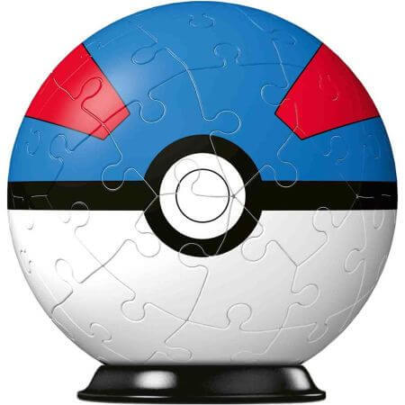 Puzzle 3D Pokemon, + 6 ani, 54 de piese, Ravensburger