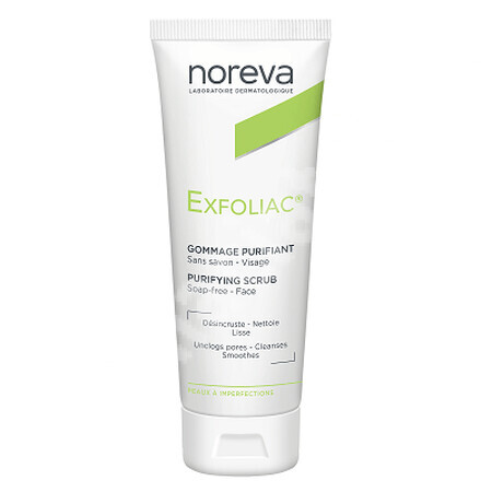 Exfoliac purifying scrub, 50 ml, Noreva