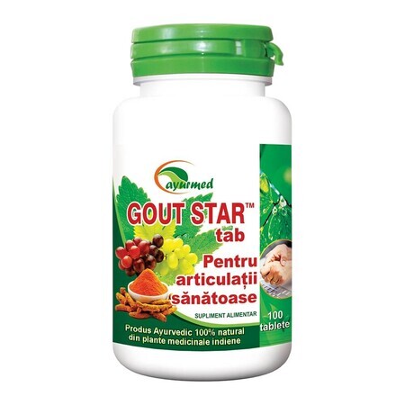 Gout Star, 100 tabletten, Ayurmed