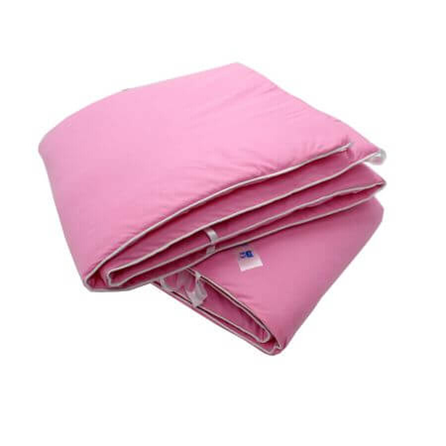 Zijwanden set Roze, 210 x 35 cm, Baltic Bebe