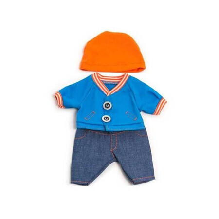 Jeans kledingset voor poppen, Miniland