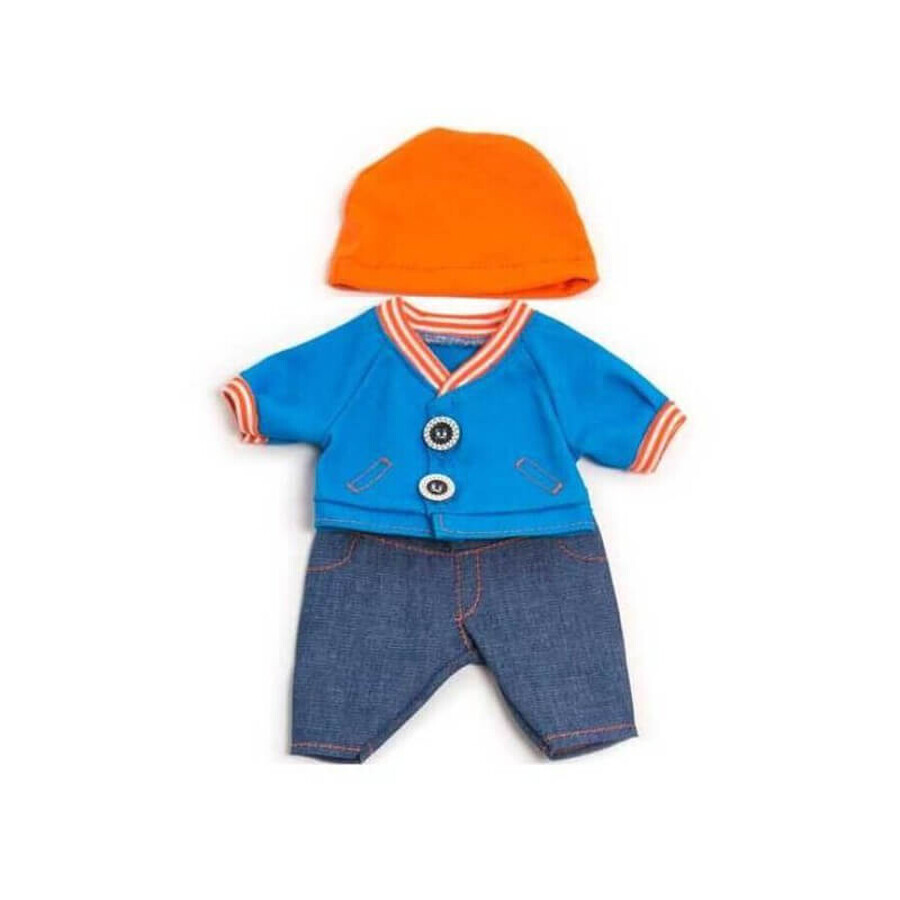 Ensemble de vêtements en jean pour poupées, Miniland