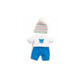 Koud weer kleding set voor jongen pop 21 cm, Miniland