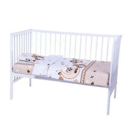 Set di biancheria da letto, 4 pezzi, vari modelli, Bebe Royal