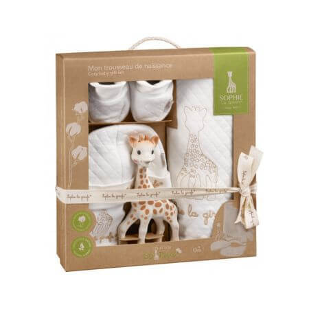 Set neonato So Pure Giraffe Sophie, +0 mesi, Vulli