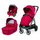 Veloce Primo Viaggio SL, Red Shine, Peg Perego, 3 in 1 kinderwagensysteem