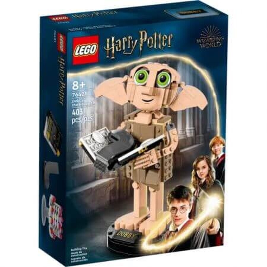 Dobby de huiself Lego Harry Potter, +8 jaar, 76421, Lego