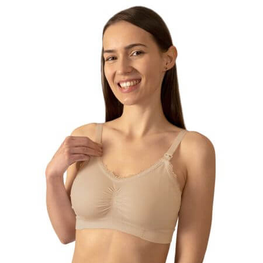 Sujetador de lactancia, F80-85 Beige, BabyOno