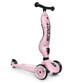 Highwaykik 1, Rose, Scoot &amp;amp; Ride 2-in-1 Convertible Scooter voor kinderen