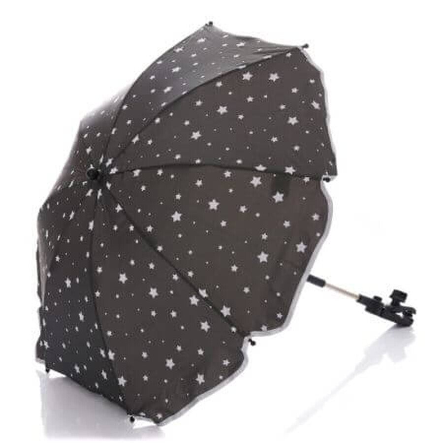 Parapluie avec protection UV 50+, gris étoilé, Fillikid