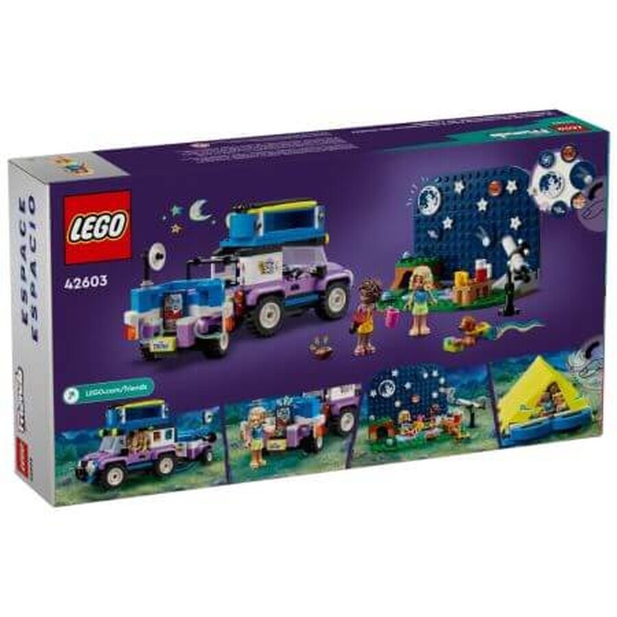 Sterrenkijken kampeervoertuig, 7 jaar+, 42603, Lego Friends