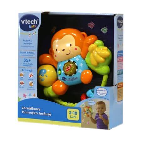 Play Monkey, 3-18 mois, Vtech Learn Through Play