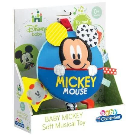 Mickey Mouse met geluidjes, +0 maanden, Baby Clementoni