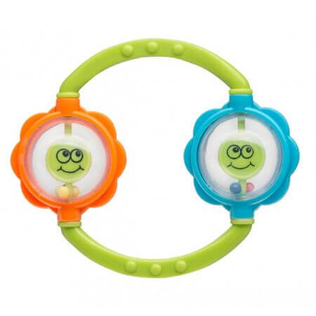 Babyrammelaar met 2 ringen, Babyono