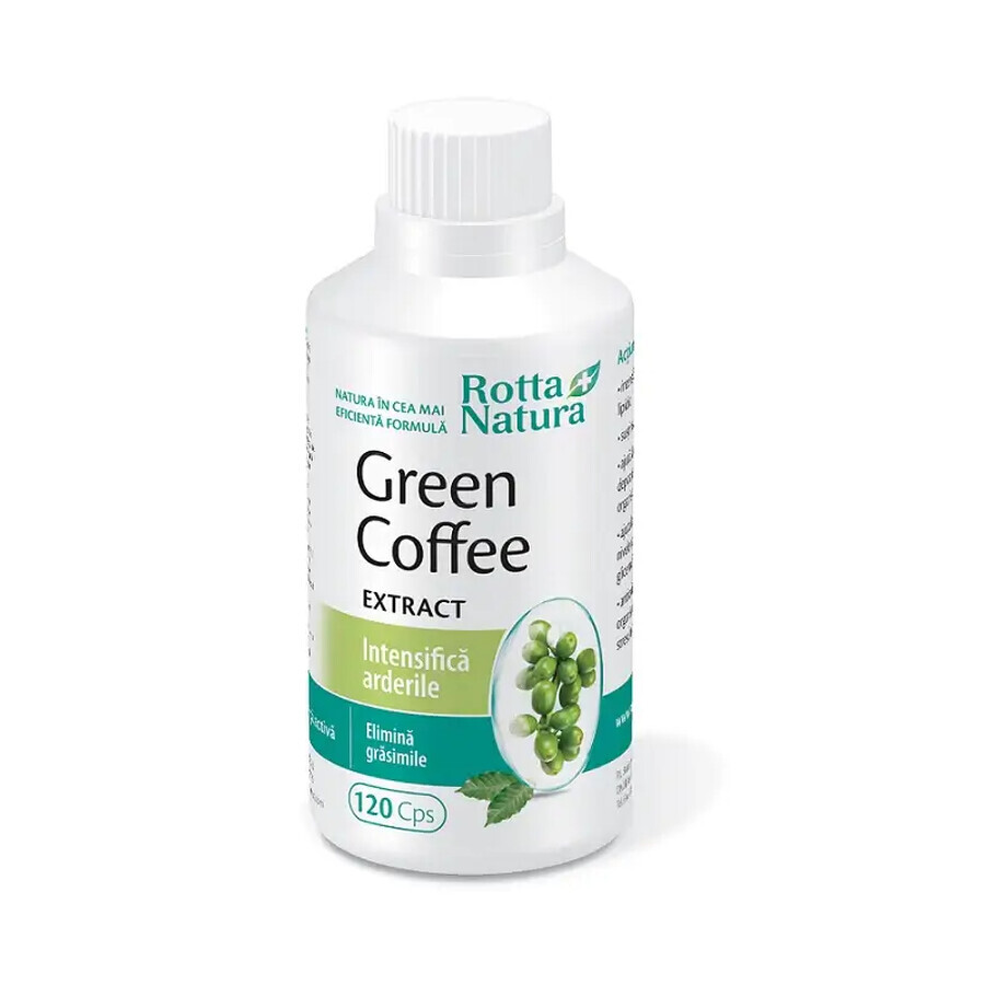 Green Coffee Extract 120 capsule + Green Coffee Extract 60 capsule, Rotta Natura