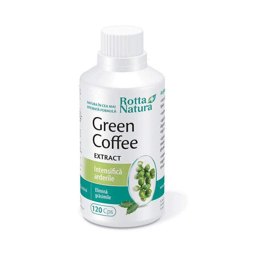 Green Coffee Extract, 120 capsules, Rotta Natura