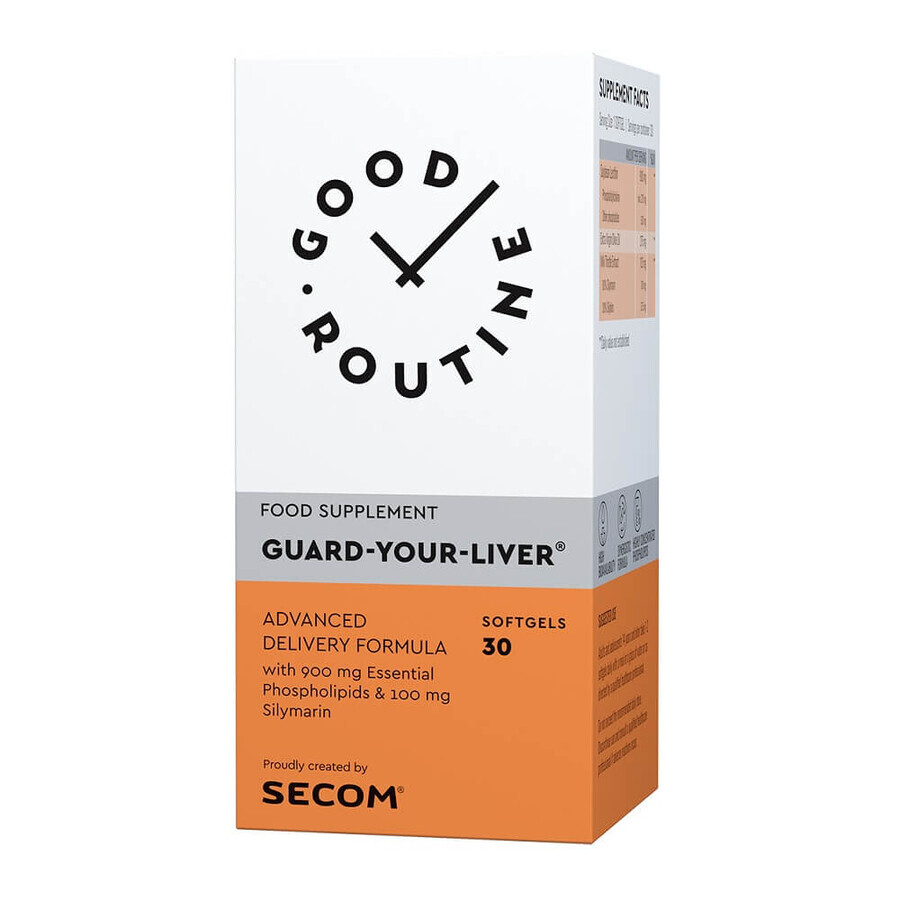 Guard Your Liver Good Routine, 30 capsules, Secom