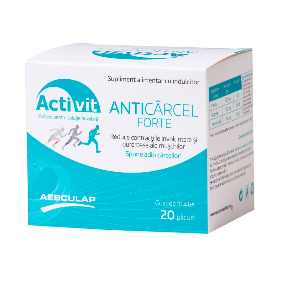 Activit Anticârcel Forte, 20 plicuri, Aesculap