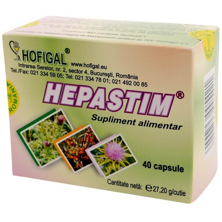 Hepastim, 40 Kapseln, Hofigal